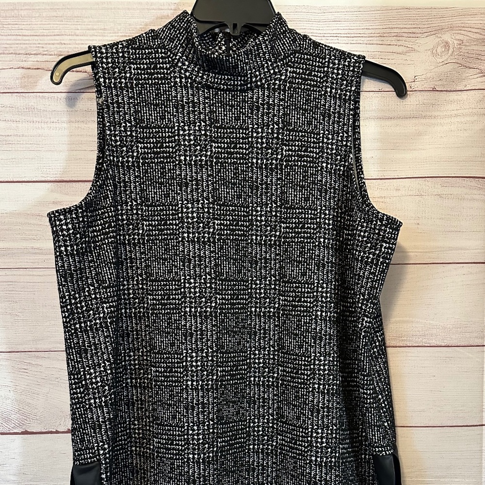 Anne Klein Womens Size 0X Print Blouse